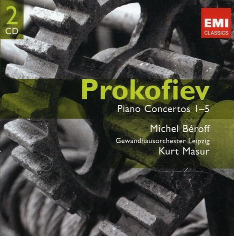 Serge Prokofieff (1891-1953): Klavierkonzerte Nr.1-5, 2 CDs