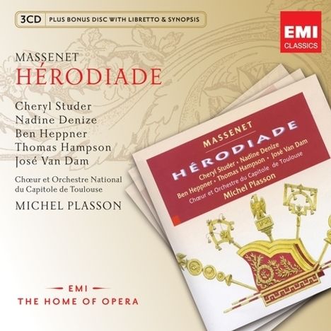Jules Massenet (1842-1912): Herodiade, 3 CDs