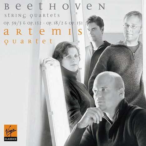 Ludwig van Beethoven (1770-1827): Sämtliche Streichquartette Vol.3 (Artemis-Quartett), 2 CDs