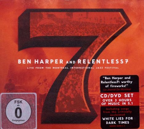 Ben Harper: Live From The Montreal International Jazz Festival 2009 (CD + DVD), 1 CD und 1 DVD