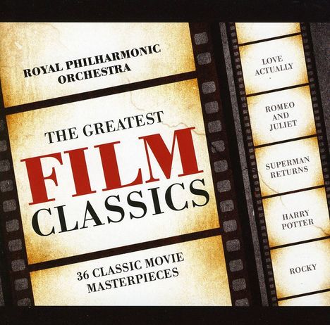 Royal Philharmonic Orchestra: Filmmusik: The Greatest Film Classics, 2 CDs