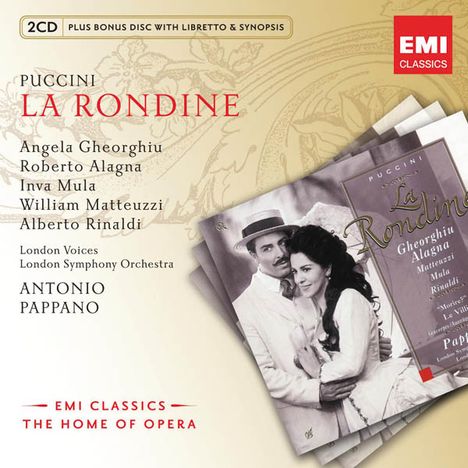 Giacomo Puccini (1858-1924): La Rondine, 2 CDs
