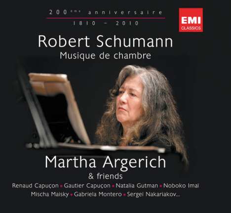 Martha Argerich &amp; Friends - Klavier- &amp; Kammermusik von Schumann, 3 CDs