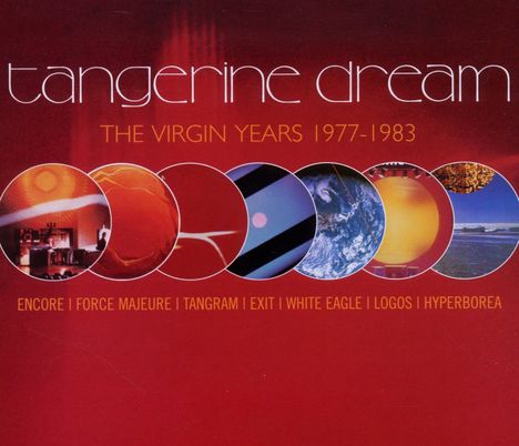 Tangerine Dream: The Virgin Years: 1977 - 1983, 5 CDs