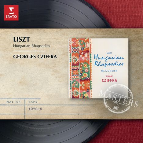 Franz Liszt (1811-1886): Ungarische Rhapsodien Nr.2,6,8-15, CD