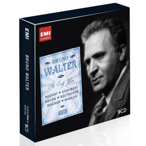 Bruno Walter - The Early Years (Icon Series), 9 CDs