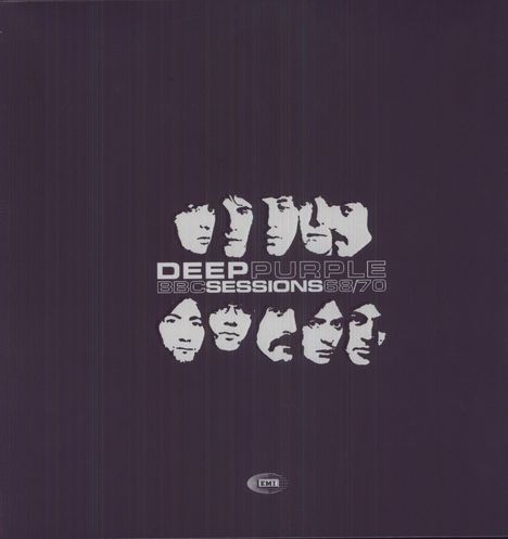 Deep Purple: BBC Sessions 1968 - 1970 (remastered) (Limited Edition Deluxe Box), 2 LPs und 2 CDs