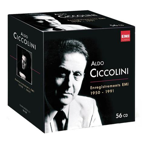 Aldo Ciccolini - Complete EMI Recordings 1950-1991, 56 CDs