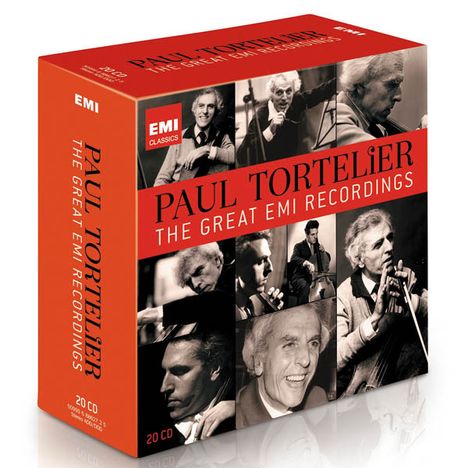 Paul Tortelier - The Great EMI Recordings, 20 CDs