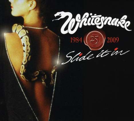 Whitesnake: Slide It In (25th-Anniversary-Edition), 1 CD und 1 DVD