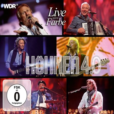 Höhner: Höhner 4.0: Live und in Farbe (3 CD + DVD), 3 CDs und 1 DVD
