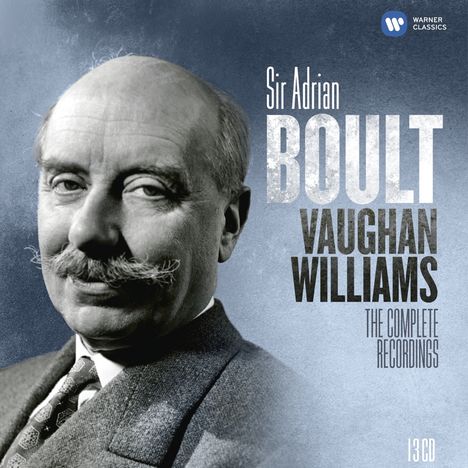 Ralph Vaughan Williams (1872-1958): Adrian Boult - The Vaughan Williams Recordings (EMI), 13 CDs