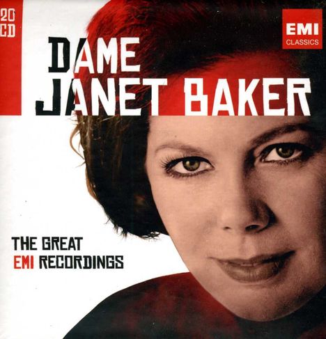Janet Baker - The Great EMI Recordings, 20 CDs