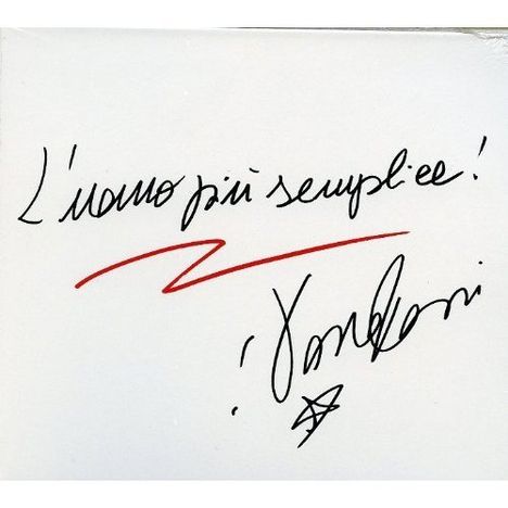 Vasco Rossi: L'uomo Piu' Semplice!, Maxi-CD