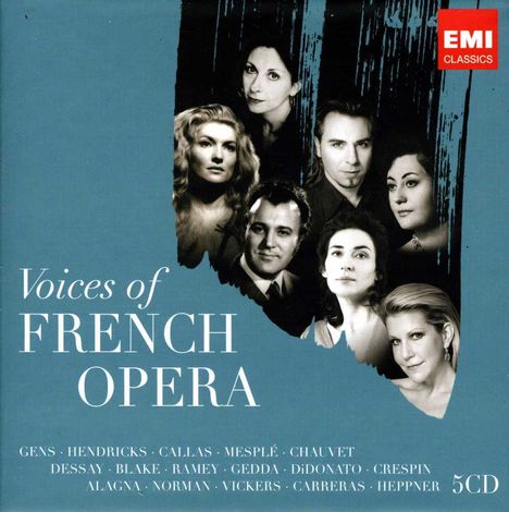 Voices of French Opera, 5 CDs