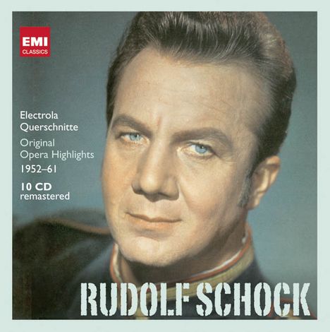 Rudolf Schock - Electrola-Querschnitte 1952-1961 (in deutscher Sprache), 10 CDs