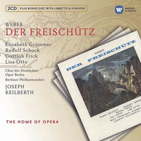 Carl Maria von Weber (1786-1826): Der Freischütz, 2 CDs