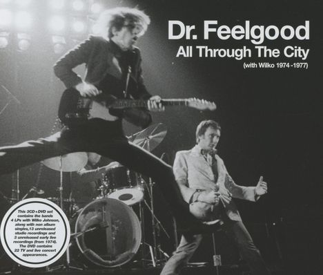 Dr. Feelgood: All Through The City (With Wilko 1974 - 1977), 3 CDs und 1 DVD