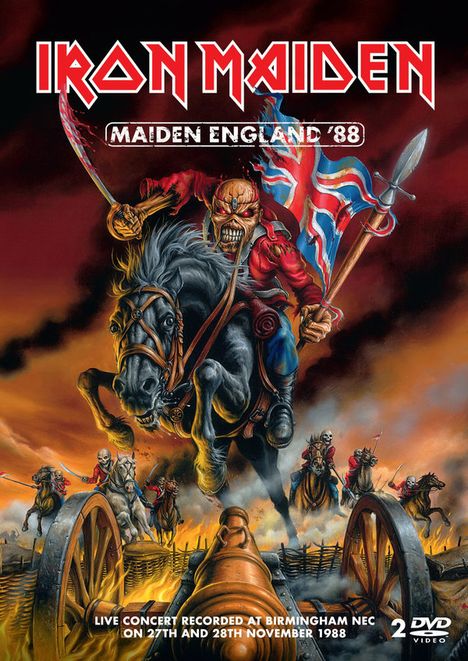 Iron Maiden: Maiden England '88, 2 DVDs