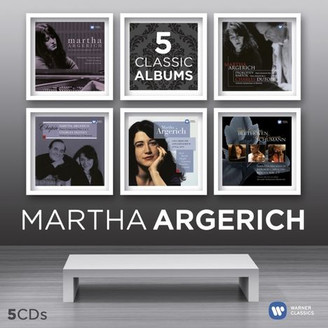 Martha Argerich - 5 Classic Albums, 5 CDs