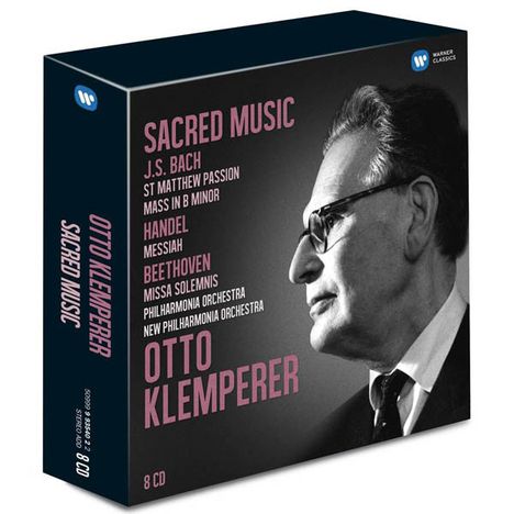 Otto Klemperer - Sacred Music, 8 CDs