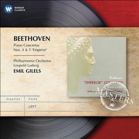 Ludwig van Beethoven (1770-1827): Klavierkonzerte Nr.4 &amp; 5, CD