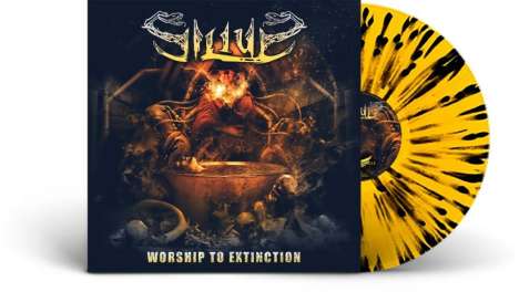 Silius: Worship To Extinction (Yellow W/ Black Splatter Vinyl), LP