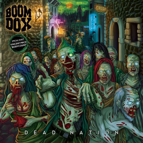Boom Dox: Dead Nation (Limited Edition) (Oxblood Red Vinyl), LP
