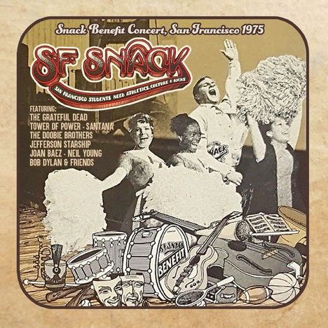 Snack Benefit Concert, San Francisco 1975, 5 CDs