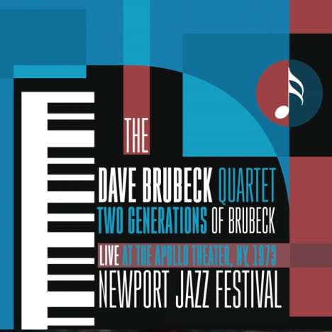 Dave Brubeck (1920-2012): Two Generations Of Brubeck: Live At The Apollo Theater 1973, CD