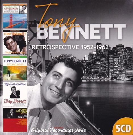 Tony Bennett (1926-2023): Retrospective 1952 - 1962, 5 CDs