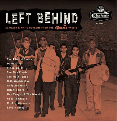 Left Behind - 13 Black &amp; White Rockers From The 'Felsted' Vaults (Limited Edition), 1 Single 10" und 1 CD