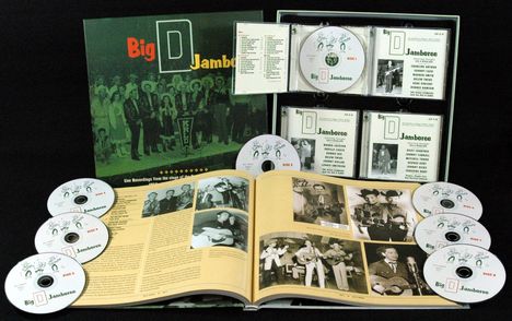 Big 'D' Jamboree: Live Recordings From The Stage Of The Sportatorium In Dallas, Texas, 8 CDs