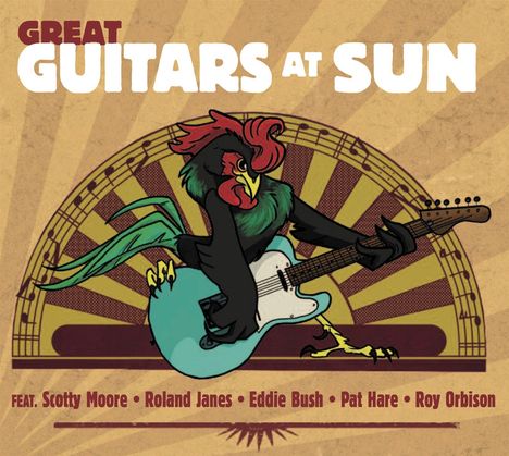 Great Guitars At Sun, CD