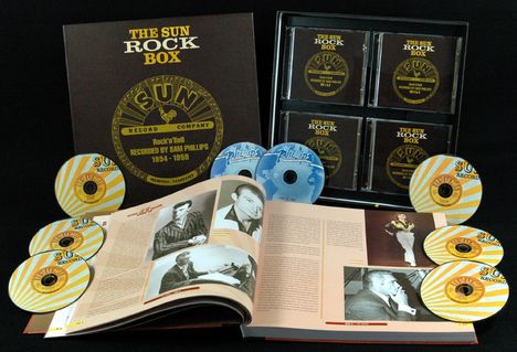 The Sun Rock Box 1954 - 1959, 8 CDs und 1 Buch