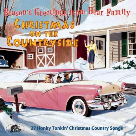 Christmas On The Countryside: 27 Honky Tonkin' Christmas Country Songs, CD