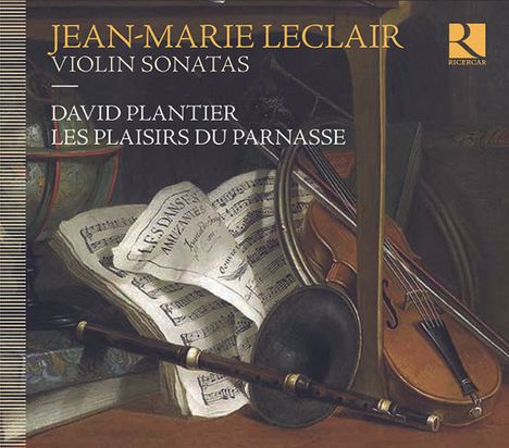 Jean Marie Leclair (1697-1764): Sonaten für Violine &amp; Bc, CD