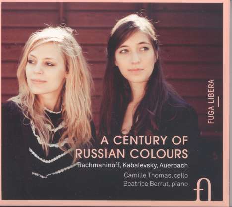 Camille Thomas - A Century of Russian Colours, CD