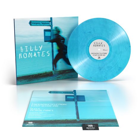 Billy Nomates (Tor Maries): Emergency Telephone EP (Limited Edition) (Ocean Blues Blue Vinyl), Single 12"