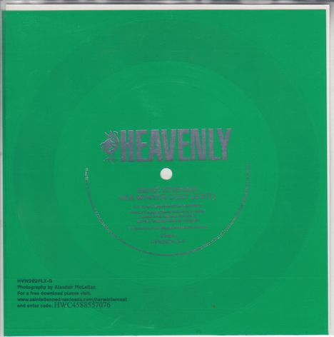 Saint Etienne: Her Winter Coat (Flexidisc) (Green), Single 7"