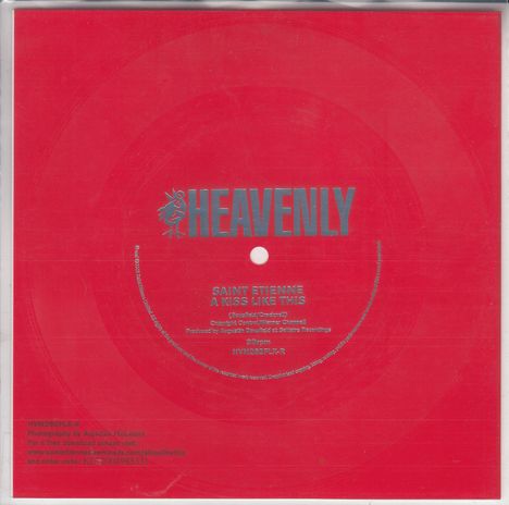 Saint Etienne: A Kiss Like This (Flexidisc) (Red), Single 7"