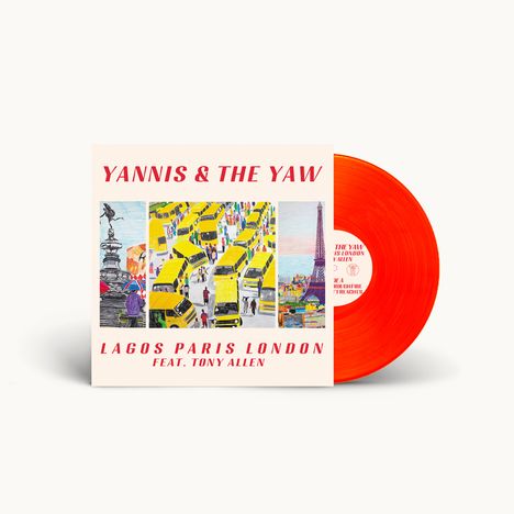 Yannis &amp; The Yaw: Lagos Paris London (Limited Edition) (Red Vinyl), Single 12"