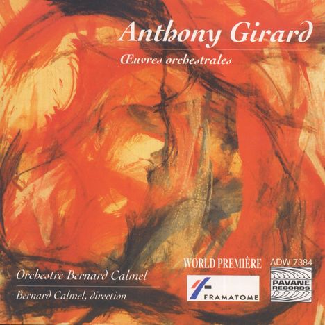 Anthony Girard (geb. 1959): Konzert für Klavier, Cello &amp; Kammerorchester, CD