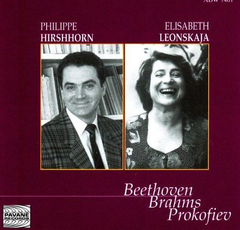 Philippe Hirshhorn,Violine, CD