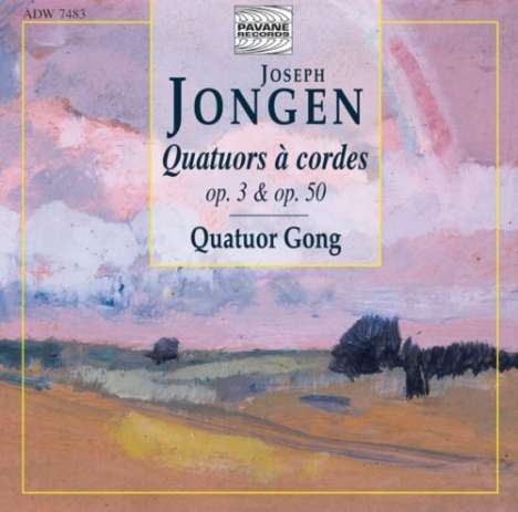 Joseph Jongen (1873-1953): Streichquartette Nr.1 &amp; 2, CD