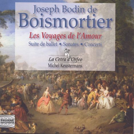 Joseph Bodin de Boismortier (1689-1755): Les Voyges De L'Amour (Ballett-Suite), CD