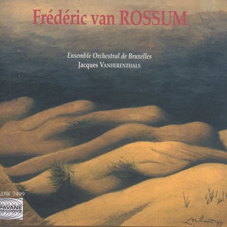 Frederik van Rossum (geb. 1939): Divertimento für Streichorchester op.15, CD