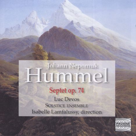 Johann Nepomuk Hummel (1778-1837): Septett op.74, CD