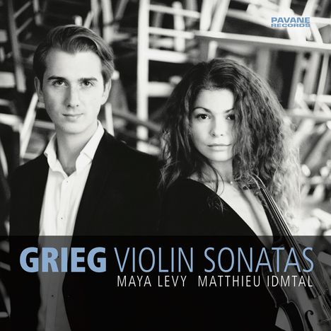 Edvard Grieg (1843-1907): Sonaten für Violine & Klavier Nr.1-3, CD