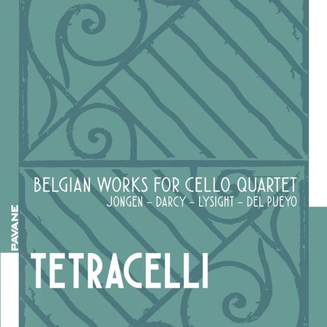 Tetracelli - Belgian Works for Cello Quartet, CD